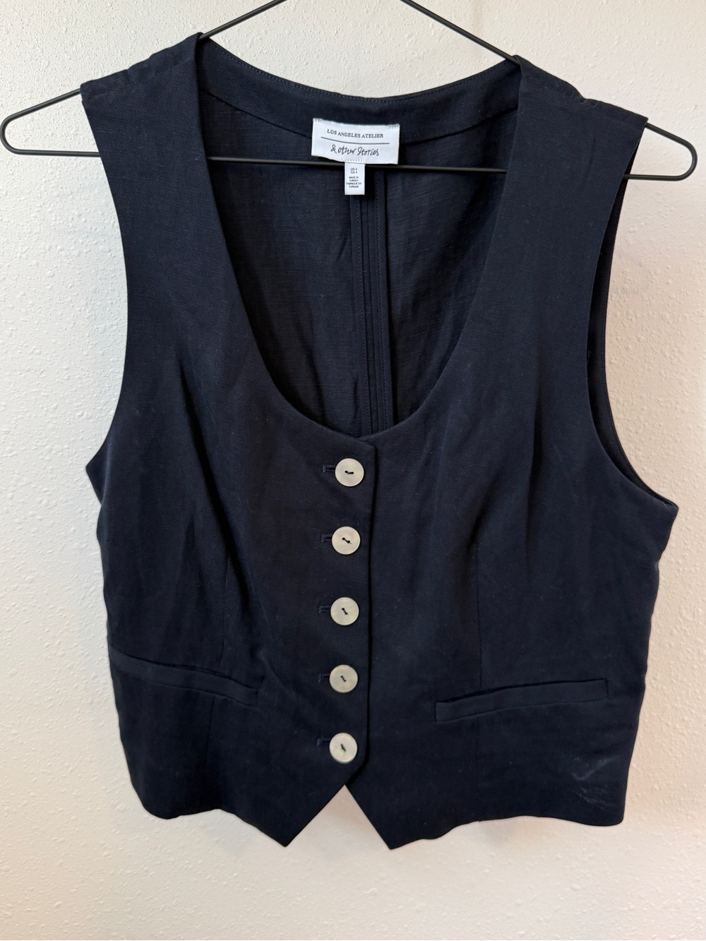 & Other Stories Buttoned Vest